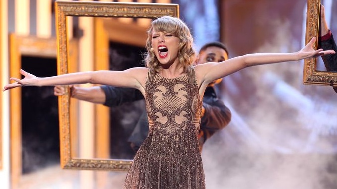 Taylor Swift en los 'American Music Awards'