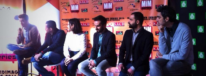 Rueda de prensa de 'Refugiados' en el MIM Series 2014