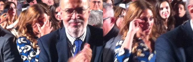 Michelle Jenner no pudo contener las lágrimas