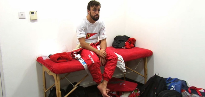 Imagen exclusiva del documental de Fernando Alonso