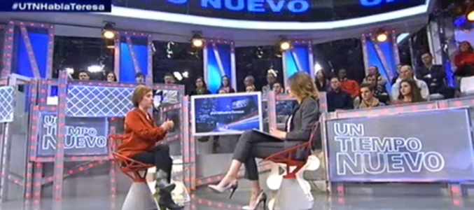 Sandra Barneda entrevista a Teresa Romero en 'Un tiempo nuevo'