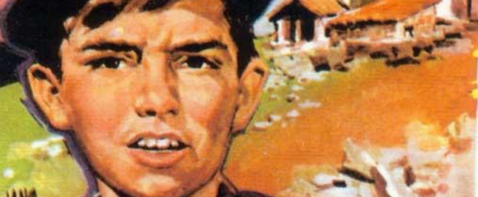 Cartel promocional de "El ruiseñor entre las cumbres"