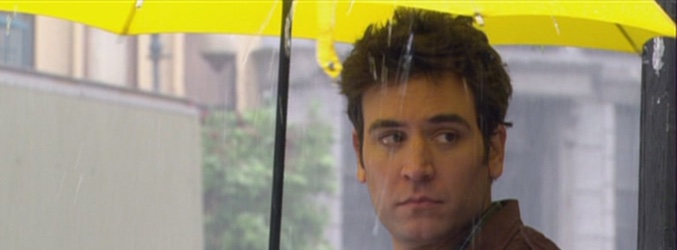 Josh Radnor interpretando a Ted Mosby