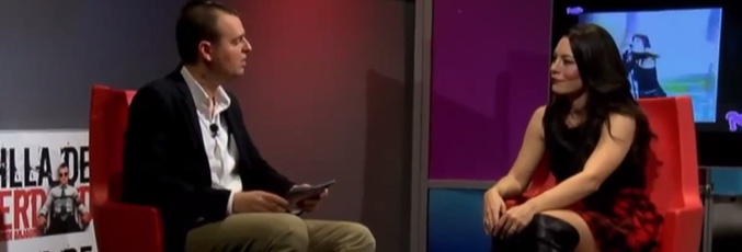 Ainhoa Cantalapiedra con Jordi Anjauma