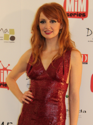 Cristina Castaño, presentadora de los Premios MIM Series