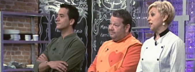 Chicote, Susi y Yayo anunciando el nuevo expulsado de &#39;Top Chef&#39;