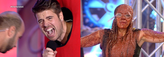 Tony Amboaje y Angélica Leyva en 'Killer Karaoke'