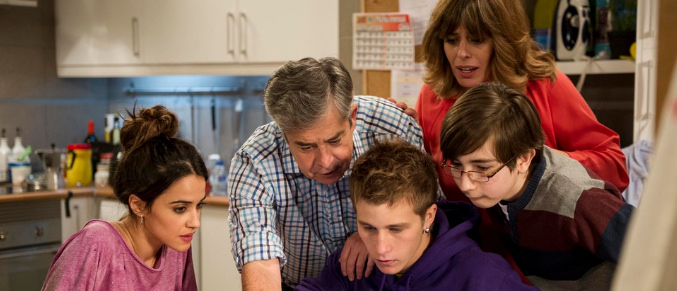 Macarena García con la familia Bermejo en &#39;B&B&#39;