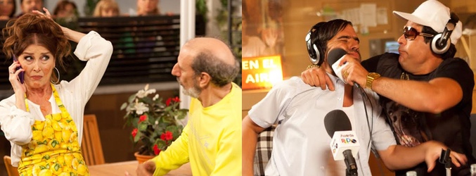 Verónica Forqué y Ernesto Sevilla en 'La que se avecina'