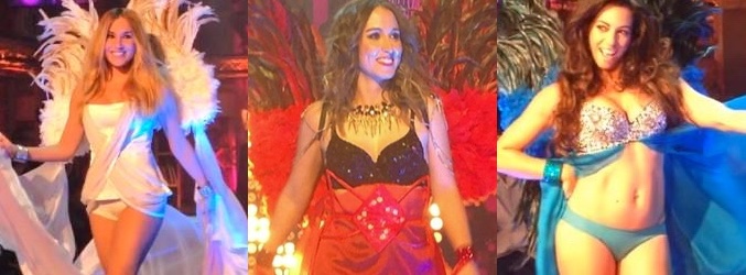 Berta Collado, María Lama y Marbelys