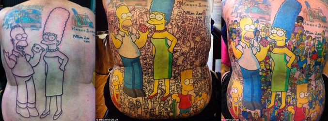 Proceso de tatuado de Michael Baxter