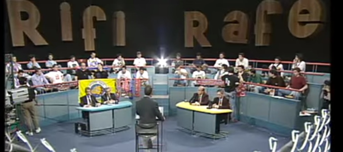 Un momento del debate de los ultras