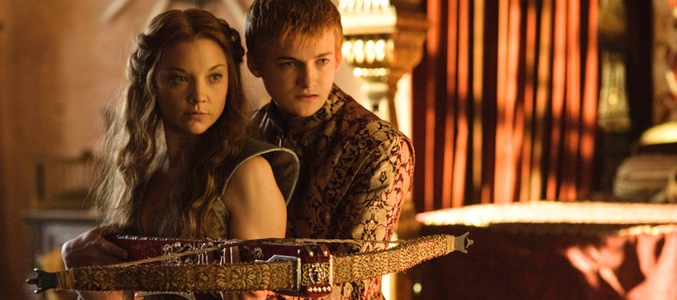 Natalie Dormer junto a Jack Gleeson en &#39;Juego de Tronos&#39;