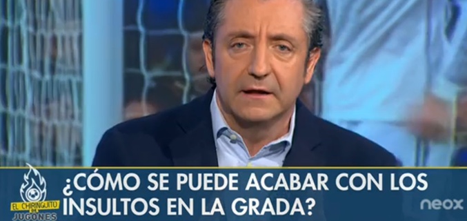 Josep Pedrerol en 'El chiringuito de Jugones'