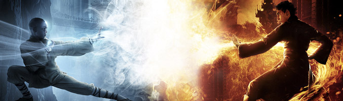 Imagen promocional de "Airbender: el último guerrero