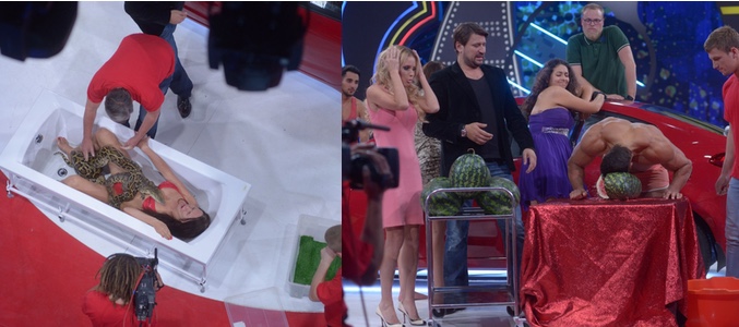 Algunas de las pruebas que los concursantes debían superar