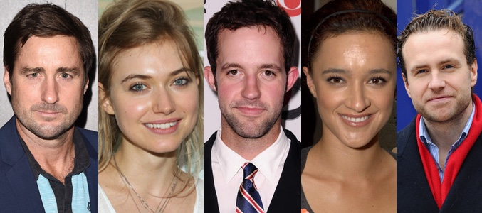 Luke Wilson, Imogen Poots, Peter Cambor, Keisha Castle-Huges y Rafe Spall