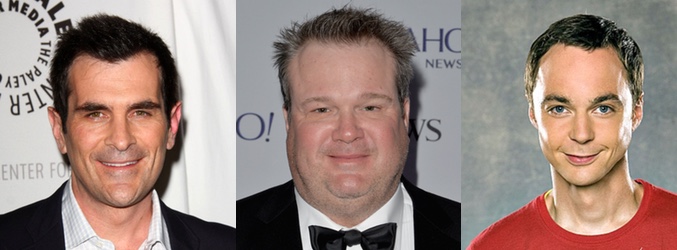 Algunos de los nominados a Mejor Actor de Comedia