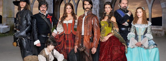 Parte del reparto de &#39;Las aventuras del capitán Alatriste&#39;