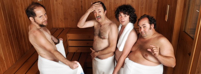 Algunos de los clientes del Gym Tony