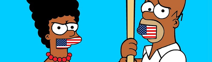 'Los Simpson' denuncian la impunidad hacia los asesinatos de personas negras a manos de policías