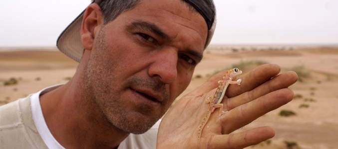 Frank Cuesta durante la grabación de &#39;Wild Frank&#39; 