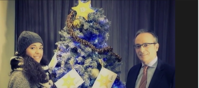 Secuencia del mensaje navideño de 13tv