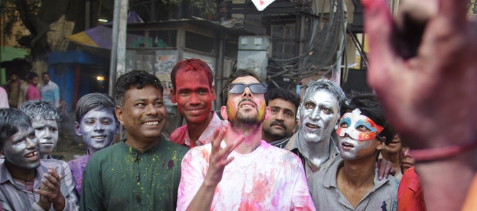 Dynamo durante un truco de magia