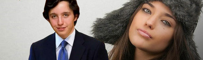 El Pequeño Nicolás salió de fiesta con Isabel Mateos ("La Pechotes") para celebrar su debut en 'Todo va bien'.