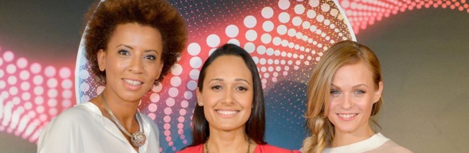 Las tres presentadoras del Festival de Eurovisión 2015