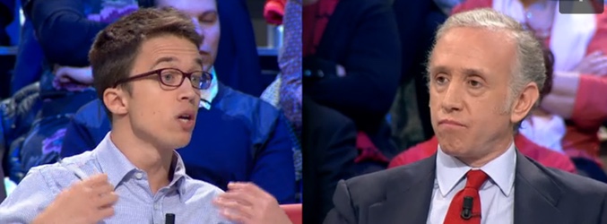 Íñigo Errejón y Eduardo Inda en &#39;laSexta noche&#39;