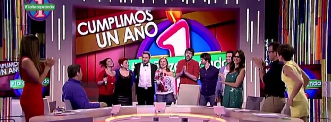 &#39;Zapeando&#39;, que recientemente ha cumplido 1 año de emisión