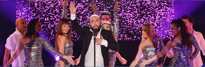 Kiko Rivera actuando en 'La noche en Paz'