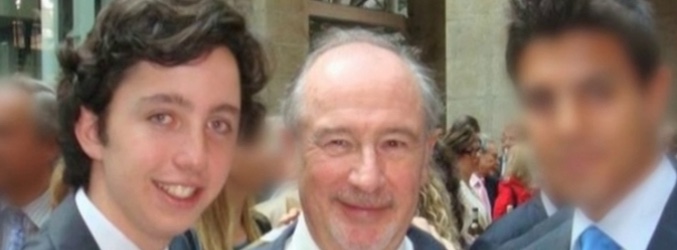 El "pequeño Nicolás" junto a Rodrigo Rato