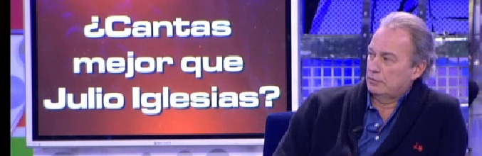 Un instante del polígrafo de Bertín Osborne