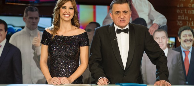 Wyoming y Sandra Sabatés en "12 Campanazos" de 'El intermedio'