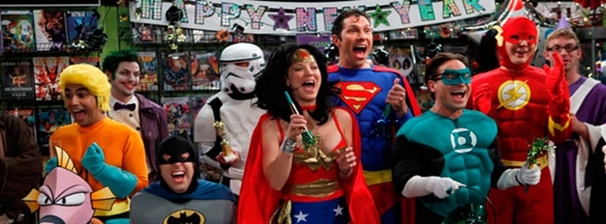 Fiesta de disfraces en 'The Big Bang Theory'
