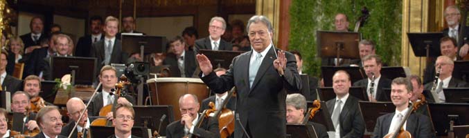 Zubin Mehta, el director del concierto