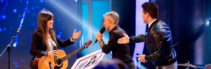 Vanesa Martín, Sergio Dalma y Jaime Cantizano en 'Hit-la canción'