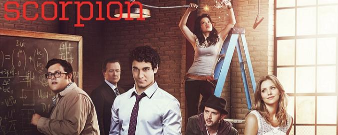 El reparto de 'Scorpion' en una imagen promocional de la serie.