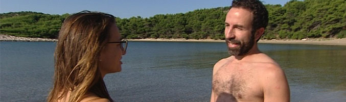 Imagen de dos de los participantes del programa 'Adán y Eva