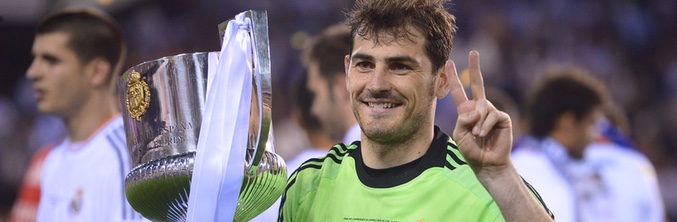 Iker Casillas en la Final de la Copa del Rey