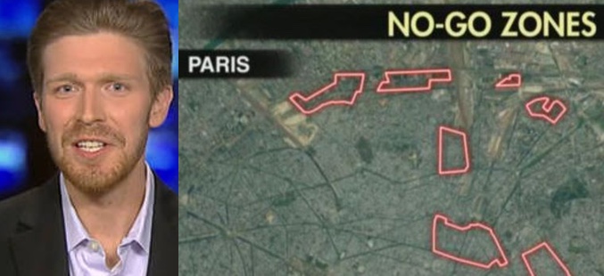 Mapa elaborado por Fox para señalar los barrios a los que no ir si no eres musulmán