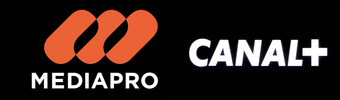 Logotipos de Mediapro y Canal+