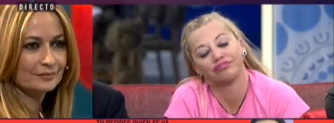 Belén y Olvido en la conexión en directo