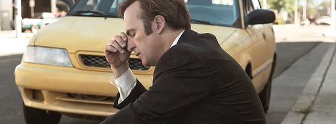 Bob Odenkirk, protagonista de 'Better Call Saul', en una imagen promocional de la serie