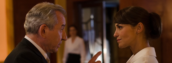 José Sacristán y Paula Echevarría en 'Velvet'