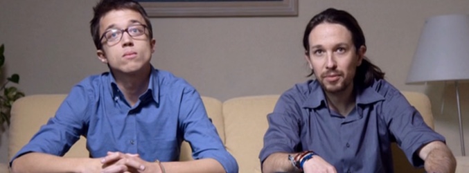 Errejón e Iglesias viendo la televisión en la nueva promo de 'Salvados'