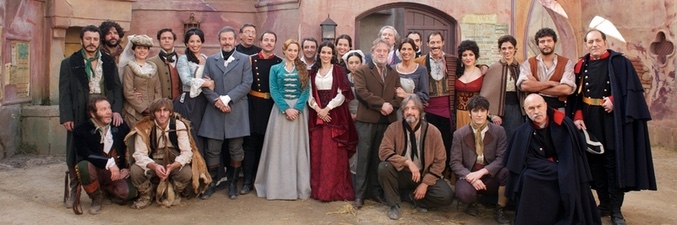 Algunos de los actores de 'Bandolera'