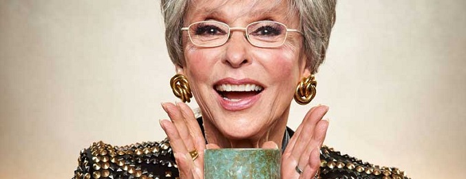 Rita Moreno tras recibir el SAG Award honorífico en 2014